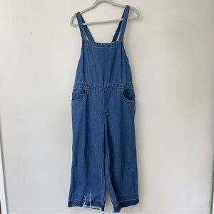 Universal Thread Open Back Denim Overalls